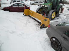 Déneigement de stationnement de multilogements